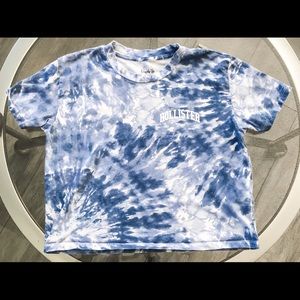 NWOT Hollister Tie Dye Crop Top